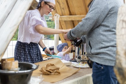 Wiślański Wygón Łowiec - stoiska z produktami regionalnymi